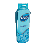 Dial Spring Water body wash with moisturizers Left Picture